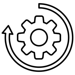 Recovery Outline Icon
