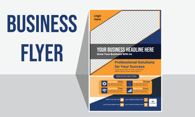 Modern Business Flyer Template – Corporate Marketing Layou