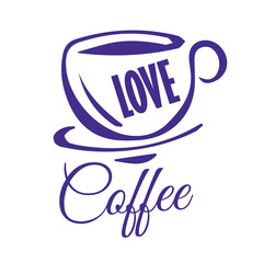 coffee day typography design