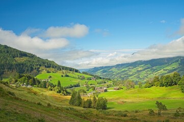 Obraz premium landscape in the austrian alps near Embach