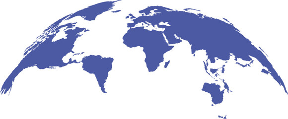 world map on white background