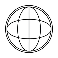 Fototapeta premium globe Svg