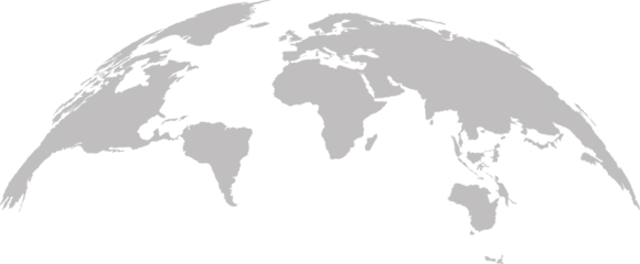 Fotobehang Wereldkaarten grey world map  © haroon