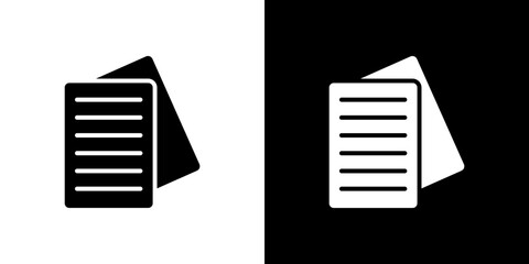 Notes icon vector illustration - high quality black style vector icons