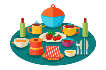 birthday cake and candles