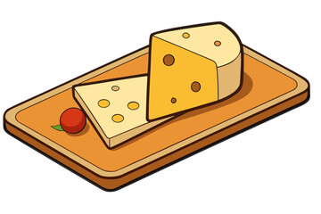 cheese on a plate