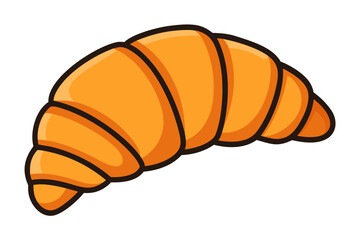 vector illustration of croissant