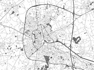 Stylized Black And White Urban