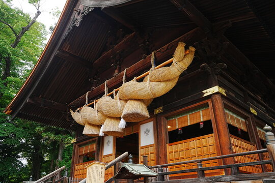 Suwa Grand Shrine Shimosha Akimiya in Nagano, Japan - 日本 長野 諏訪大社秋宮
