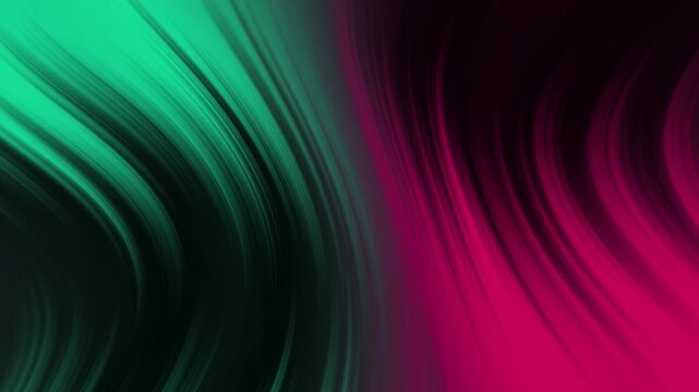 Abstract vibrant liquid gradient backgrounds featuring flowing green and magenta wave patterns. Modern fluid art design with smooth, colorful transitions and dynamic curves for digital concepts.