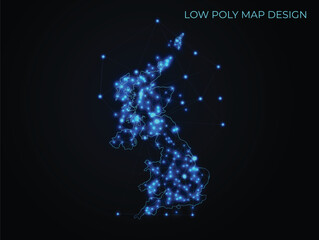 abstract digital networking connectivity vector map design	