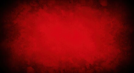 Deep Red Textured Background with Subtle Vignette Effect
