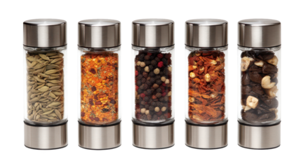 Colorful prepared meal containers, a visual feast of fresh and healthy food choices