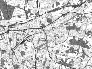 Stylized Black And White Urban