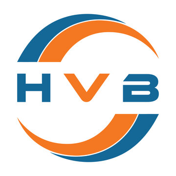 HVB letter design. HVB letter technology logo design. HVB Monogram logo design for an entrepreneur and business
