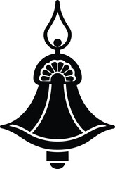 vector illustration of a magic lamp