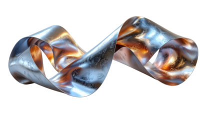Abstract metallic ribbon (1)