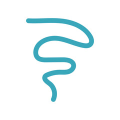 Abstract scribble line vector, scribble elements