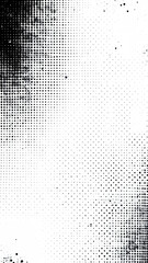 Abstract black and white halftone pattern (2)