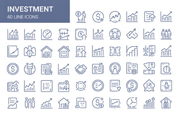 Flat design vector icon set for web and mobile business and media icons collection