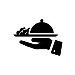Obraz premium Food service icon