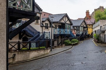 Dean Village in der schottischen Hauptstadt ist ein ehemaliges M&uuml;hlendorf