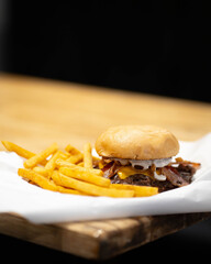 pulled pork sandwich