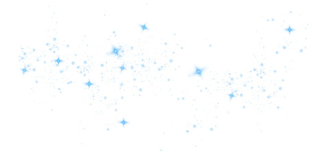 Blue Holiday Light Burst Featuring Fireworks, Bokeh Glow, and Magic Star Explosion for Celebration or Christmas Card Design
