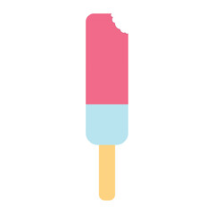 Ice cream vector, sweet ice cream isolated on white background, vector various ice cream icons.