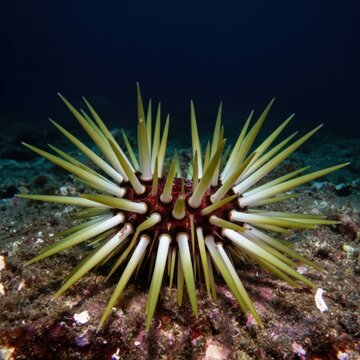 Echinometra mathaei, Diadema savignyi, and Centrostephanus asteriscus Underwater Macro, Exploring Marine Biodiversity

