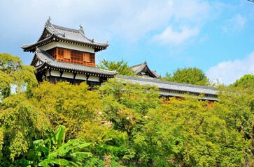 郡山城跡 追手東隅櫓・十九間多聞櫓