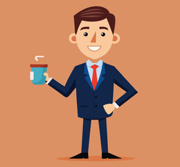 Abstract geometric shapes with vibrant color palette and clean lines