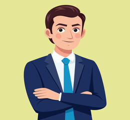 Abstract geometric composition with bold primary and secondary colors and clean typography