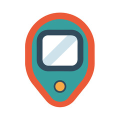 traffic sign on a white background