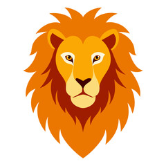 lion head vector