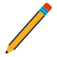 pencil isolated on white background
