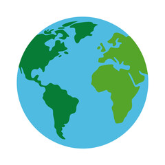 earth globe vector