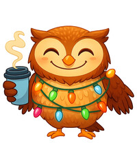 Owl Latte Lights