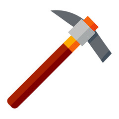 hammer on white background