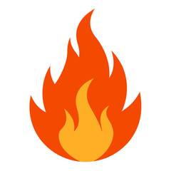 fire flames vector illustration