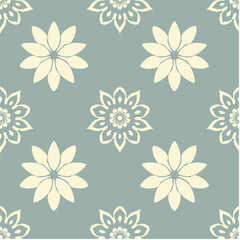 Fototapeta premium seamless pattern for background with plant and flower theme