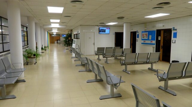 Interior of a health center in Collado Villalba, Madrid, Spain.
September 18, 2025