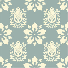 Fototapeta premium seamless pattern for background with plant and flower theme