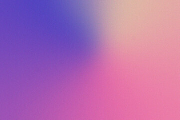 Abstract grainy noisy blue orange pink gradient background