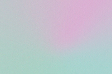 Abstract grainy noisy light pink and light green gradient background
