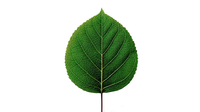 Fototapeta Creative background with an eco-friendly leaf illustration, designed for graphic design and nature themes on a pink background.