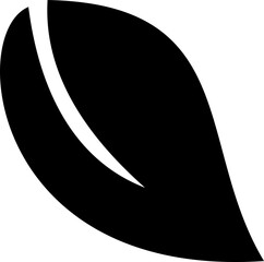 leaf icon vector illustration designed in a modern flat style with clean shapes, vibrant , symbolism, created for use in natural branding, environmental campaigns, and sustainable product packaging.