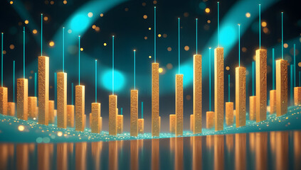 abstract blue background with lines