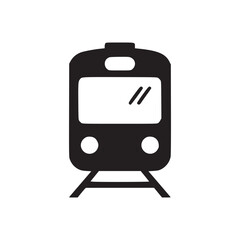 Illustration of a train the train is depicted in a simple, minimalist style, with clean lines and a focus on basic shapes the overall impression is one of simplicity and clarity