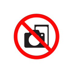 Prohibited Camera and Photo Taking Symbol